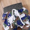 Dinosaur/Camo - Hooded  2pc Set