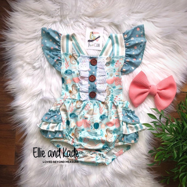 Underwater Bubble Romper by TwoCan