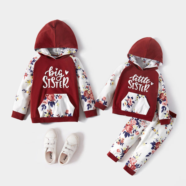 Floral Sister Hoodie