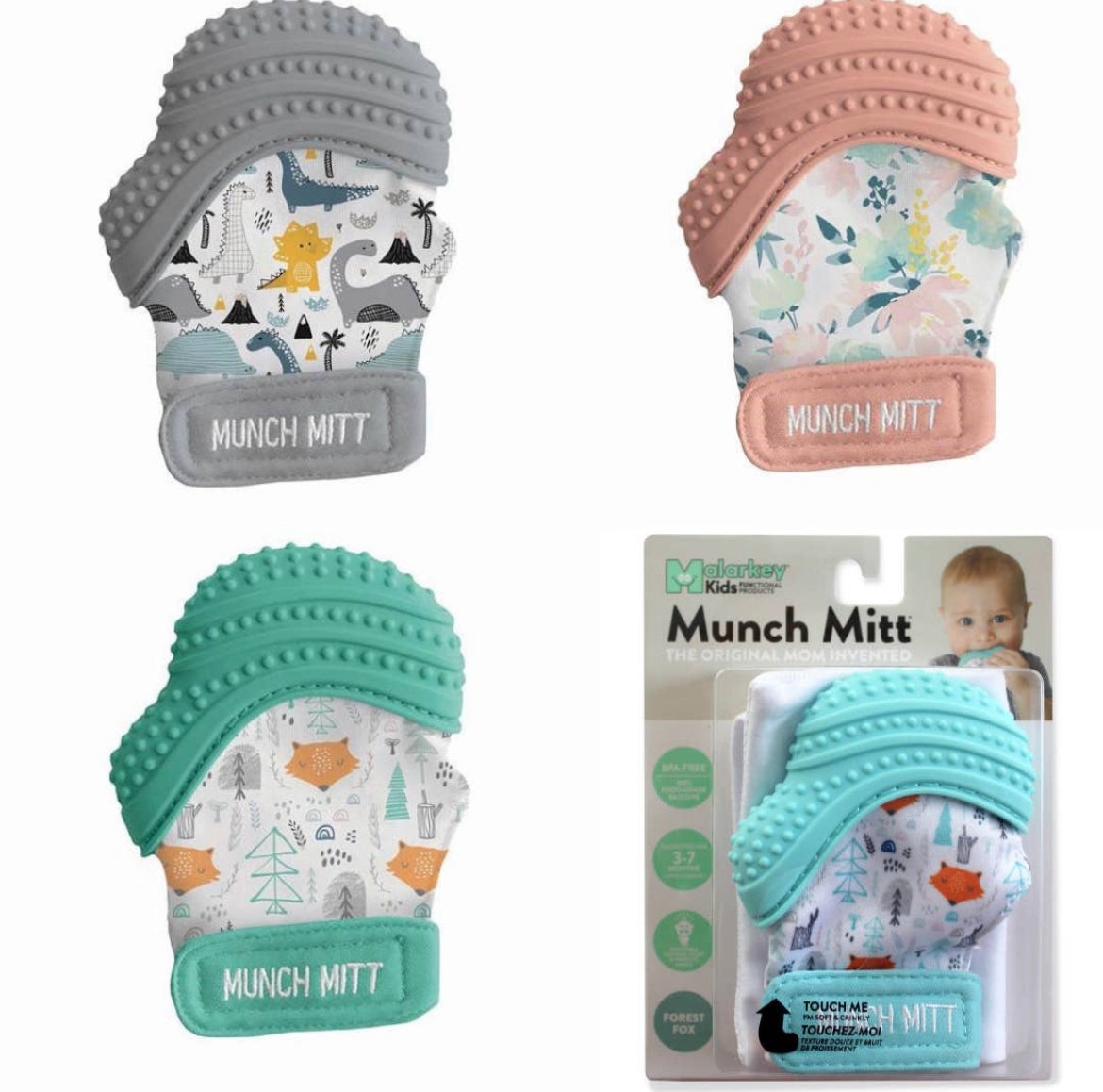 Munchkin best sale teething mitten