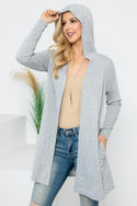 Heather Grey Cardigan