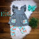 Carrot Truck Capri Set