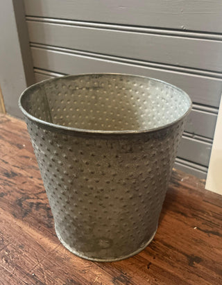 Tin Flower Pot