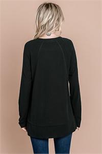Black Long Sleeve Pullover