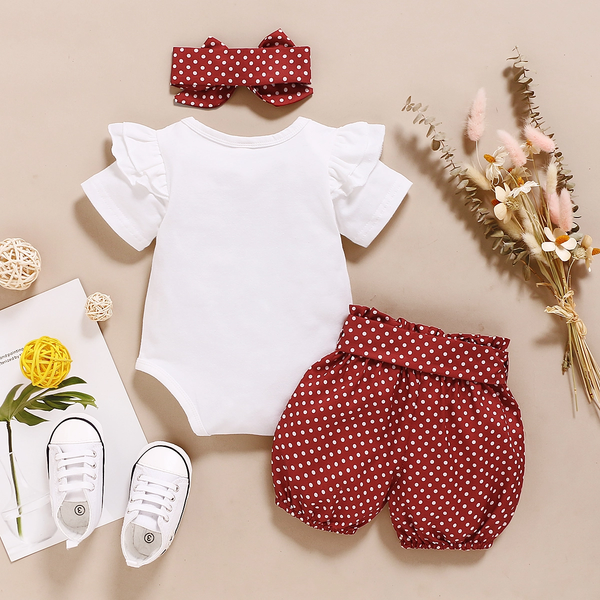 Isn't She Lovely Polka Dot Set