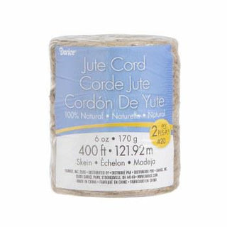 Jute Cord, 2 Ply - 400 ft