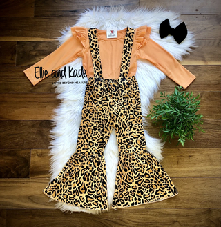 Luxe Leopard Suspender Set by Wellie Kate